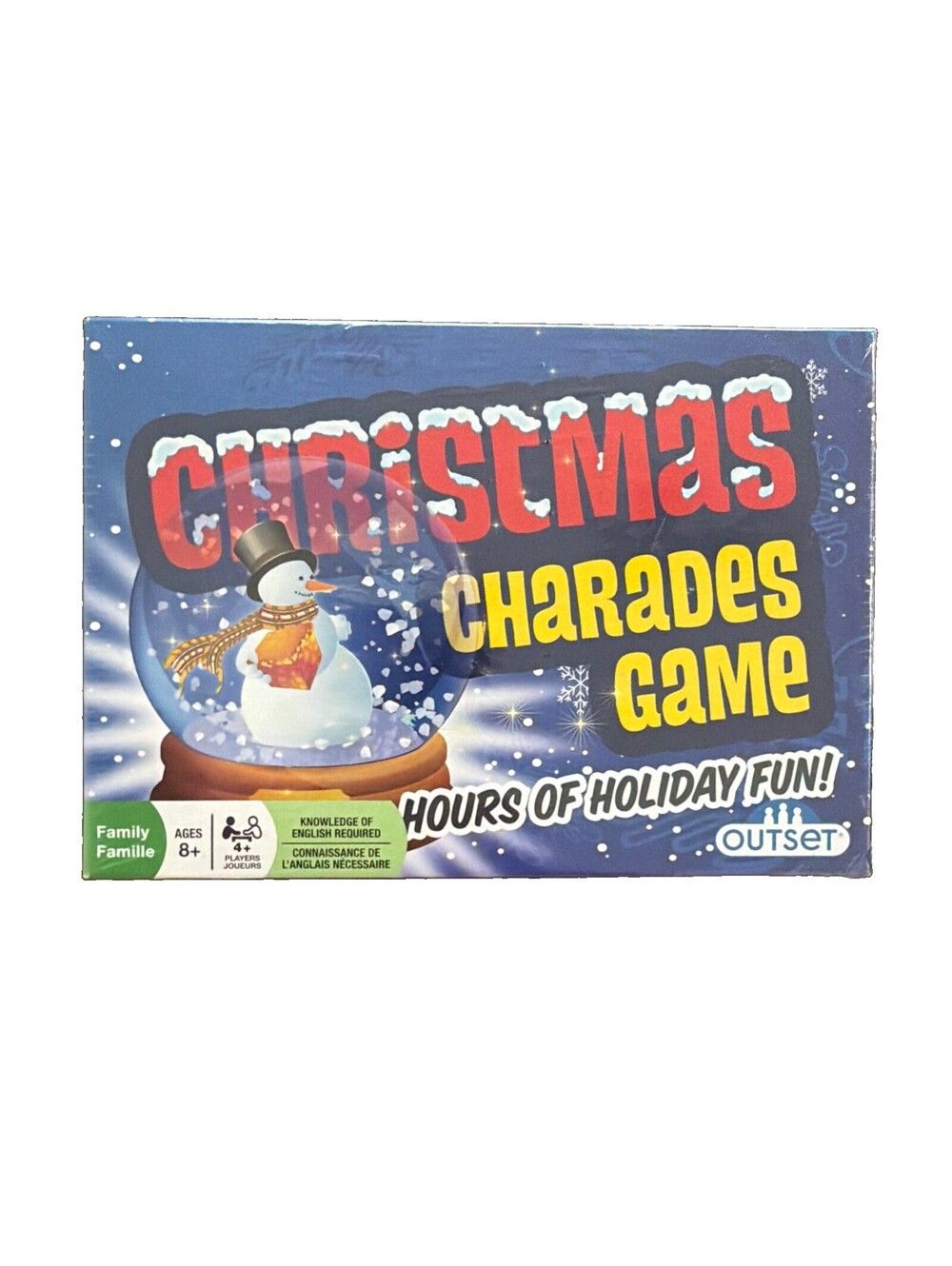 Christmas Charades Game Hours Of Holiday Fun Brand New Sealed Outset Media